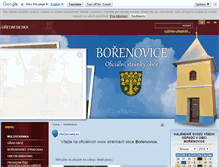 Tablet Screenshot of borenovice.cz